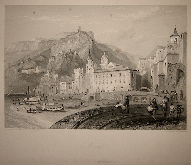 Willmore J.T. Amalfi 1860 ca. Londra, Blackie & Son 
